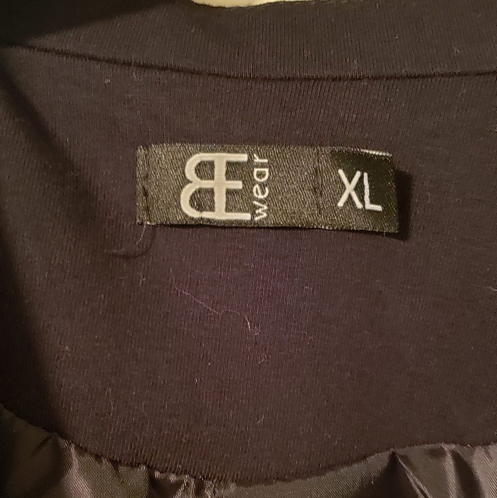 Black Collarless Jacket - image 3